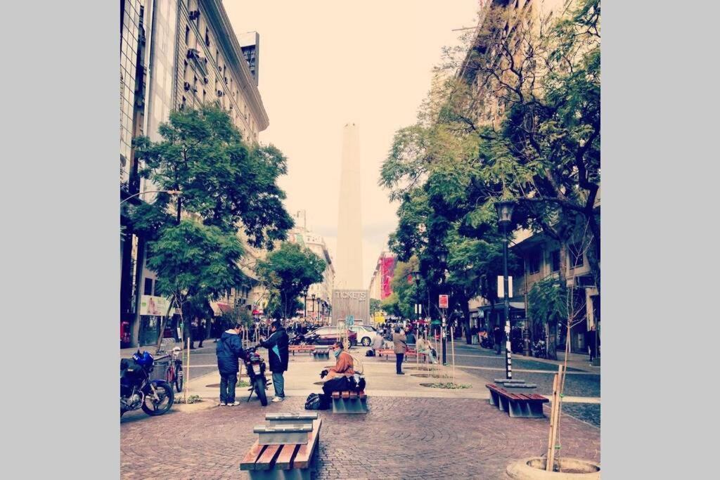 Departamento Ubicacion Unica. Zona Obelisco. Apartment Buenos Aires Bagian luar foto